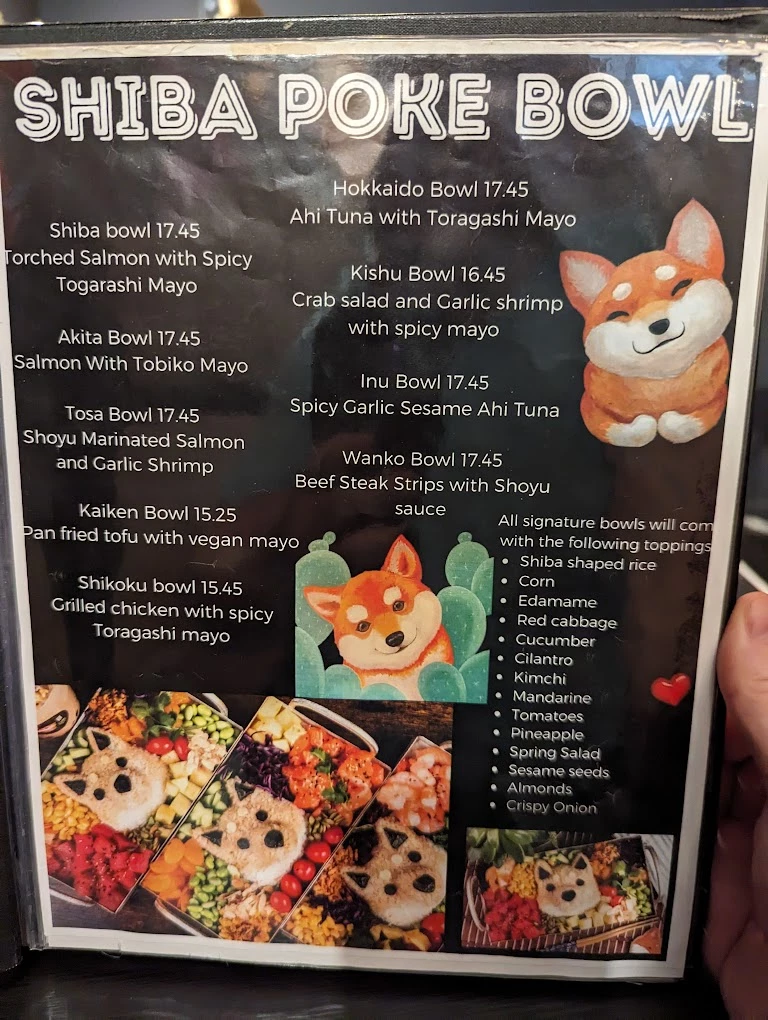 Poop Café menu 3