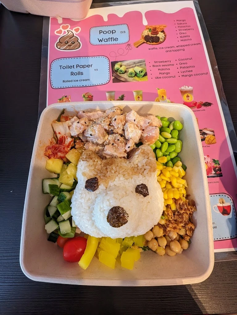 Poop Café menu 1