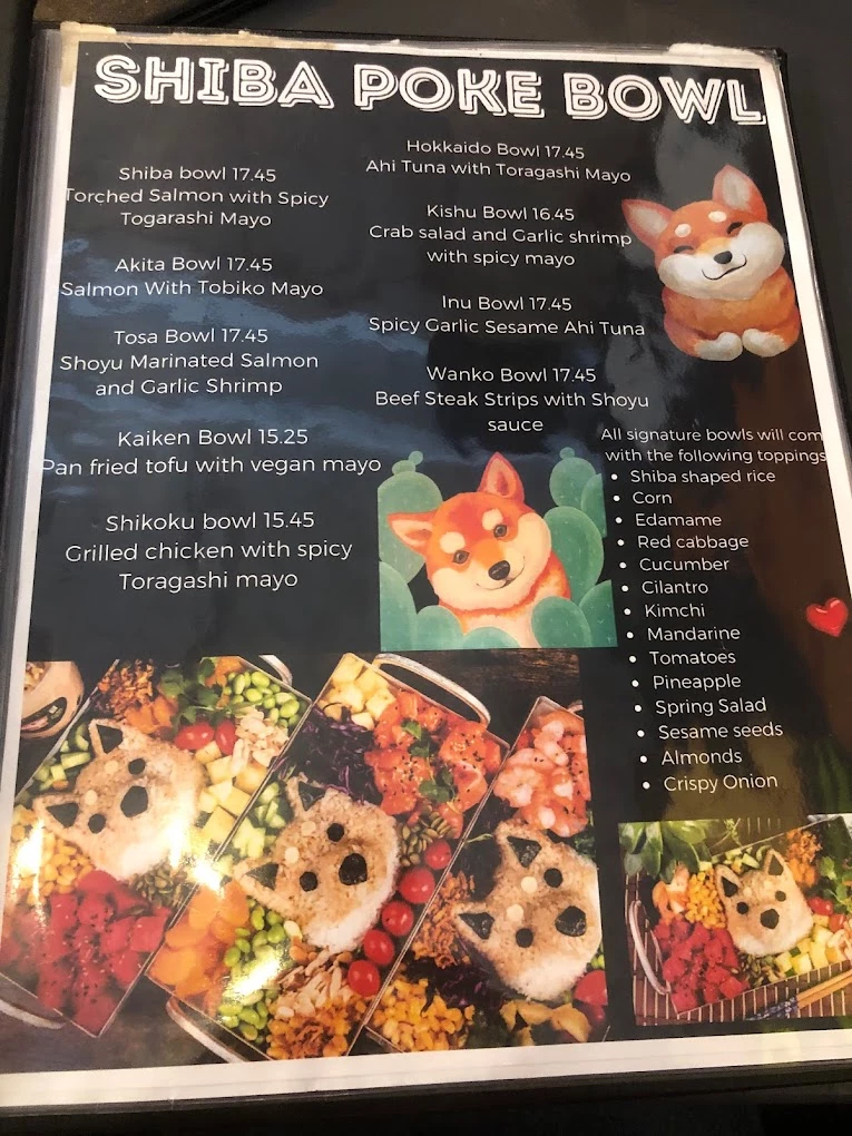 Poop Café menu 8